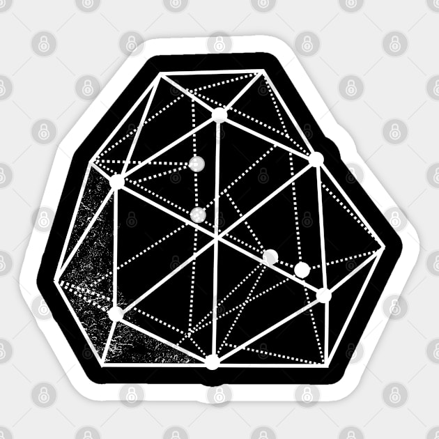 Crystalmodule Sticker by M.Y